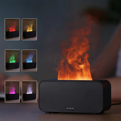 Aroma Diffuser With Flame Effect