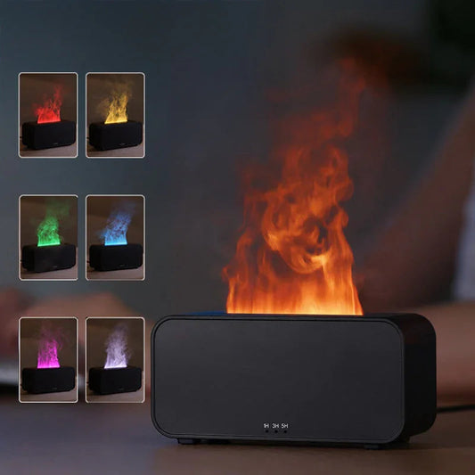 Aroma Diffuser With Flame Effect
